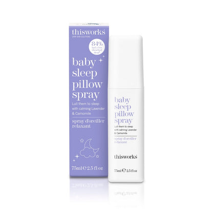 This Works Baby Sleep Pillow Spray 2.5oz – gentle sleep aid for babies.