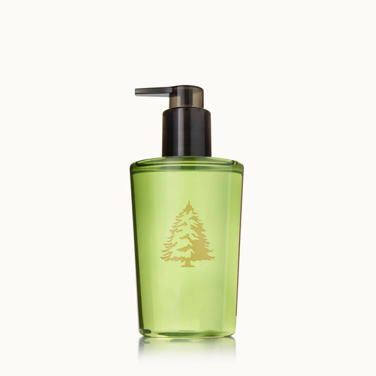 Thymes Frasier Fir Hand Wash – refreshing hand cleanser with crisp forest scent and nourishing ingredients for a luxurious cleansing experience.