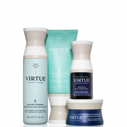 Virtue Fan Favorites Kit 4Pc – essential hair care collection for all hair types